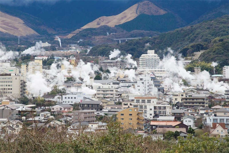 Beppu Onsen Town