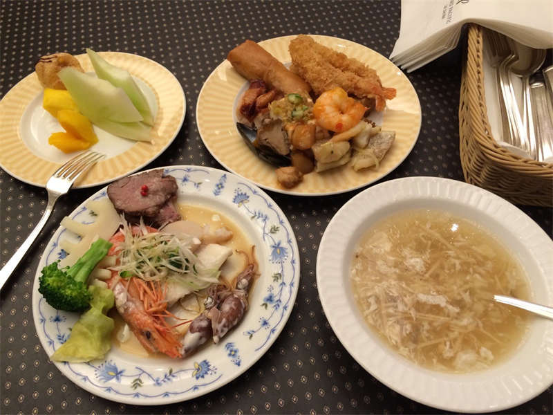 the meals fee is around 3000 Yen