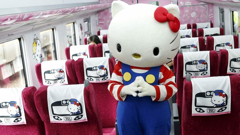 hello kitty train